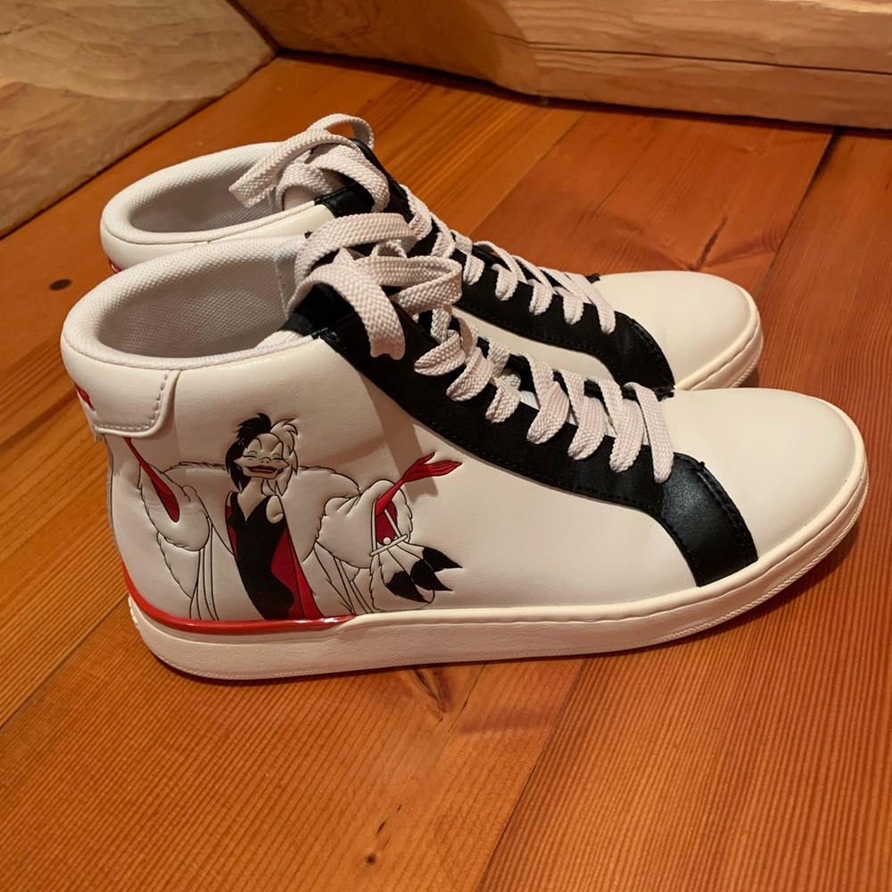 Coach Disney Cruella High Top Sneakers